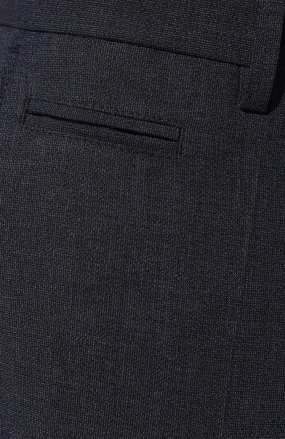 Брюки из шерсти и вискозы BOSS, арт. 50521041, фото 5