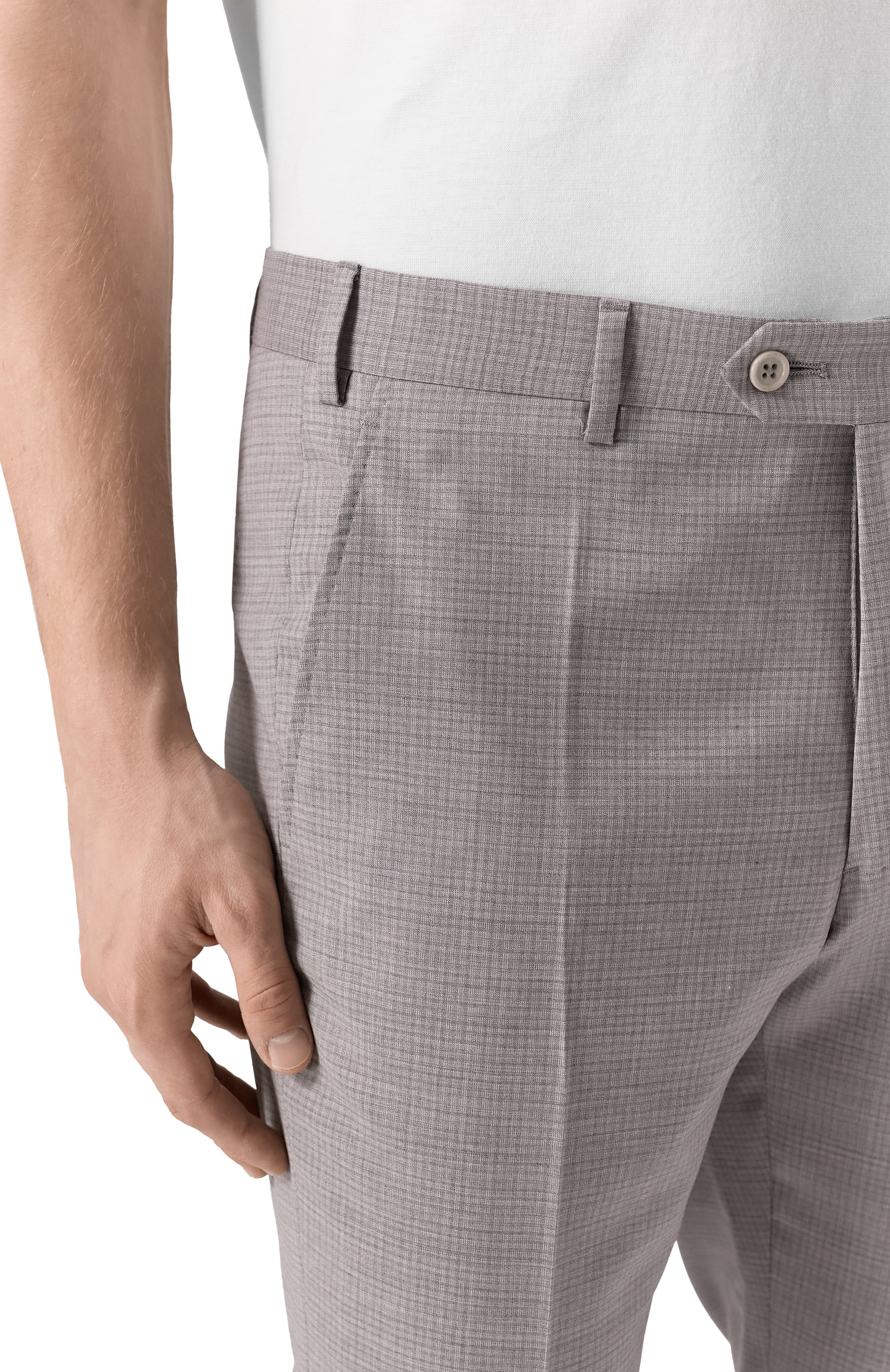 Шерстяные брюки EMPORIO ARMANI, арт. EM000032/TE14083, фото 5