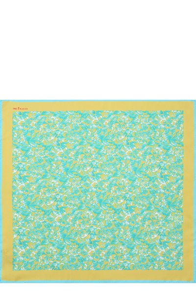 Шелковый платок с принтом KITON, арт. UP0CHCX07P76, фото 3