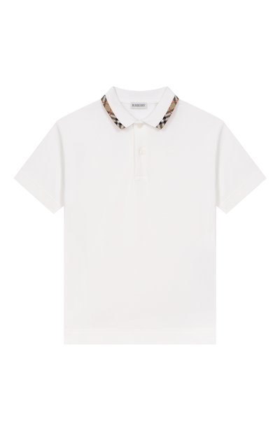 Хлопковое поло BURBERRY, арт. 8126318