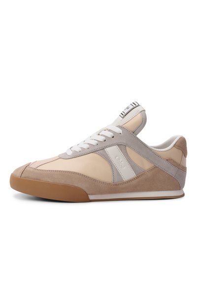 Кожаные кеды chloé kick CHLOÉ, арт. CH25W07IVE, фото 4