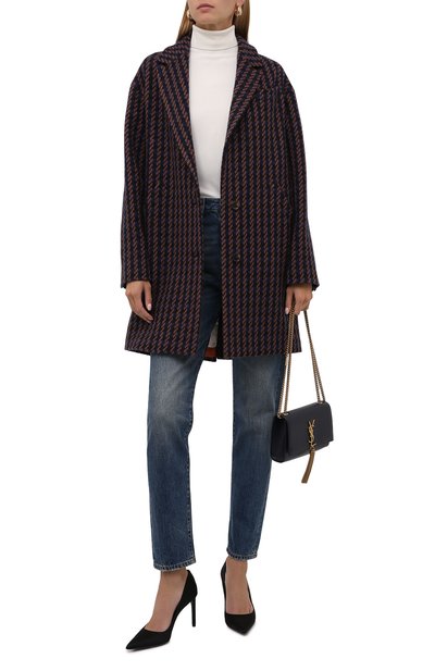 Кашемировое пальто KITON синего цвета по цене 666500 руб., арт. D52610K0580A, фото 2 Кашемировое пальто KITON, арт. D52610K0580A, фото 2