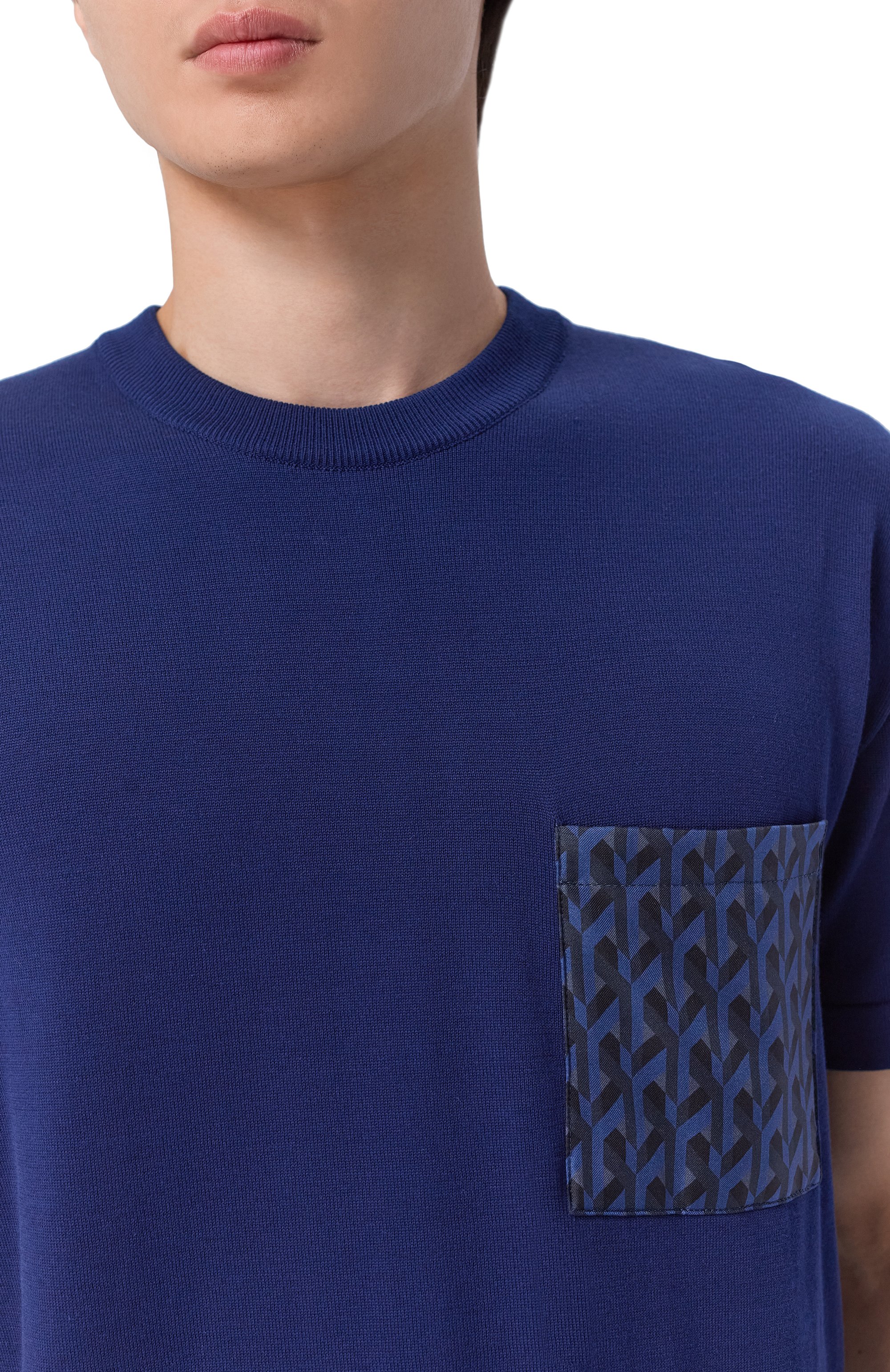 Хлопковый джемпер MVST, арт. M26.2PM.K039/Y005 KNIT SI/SILK, фото 5