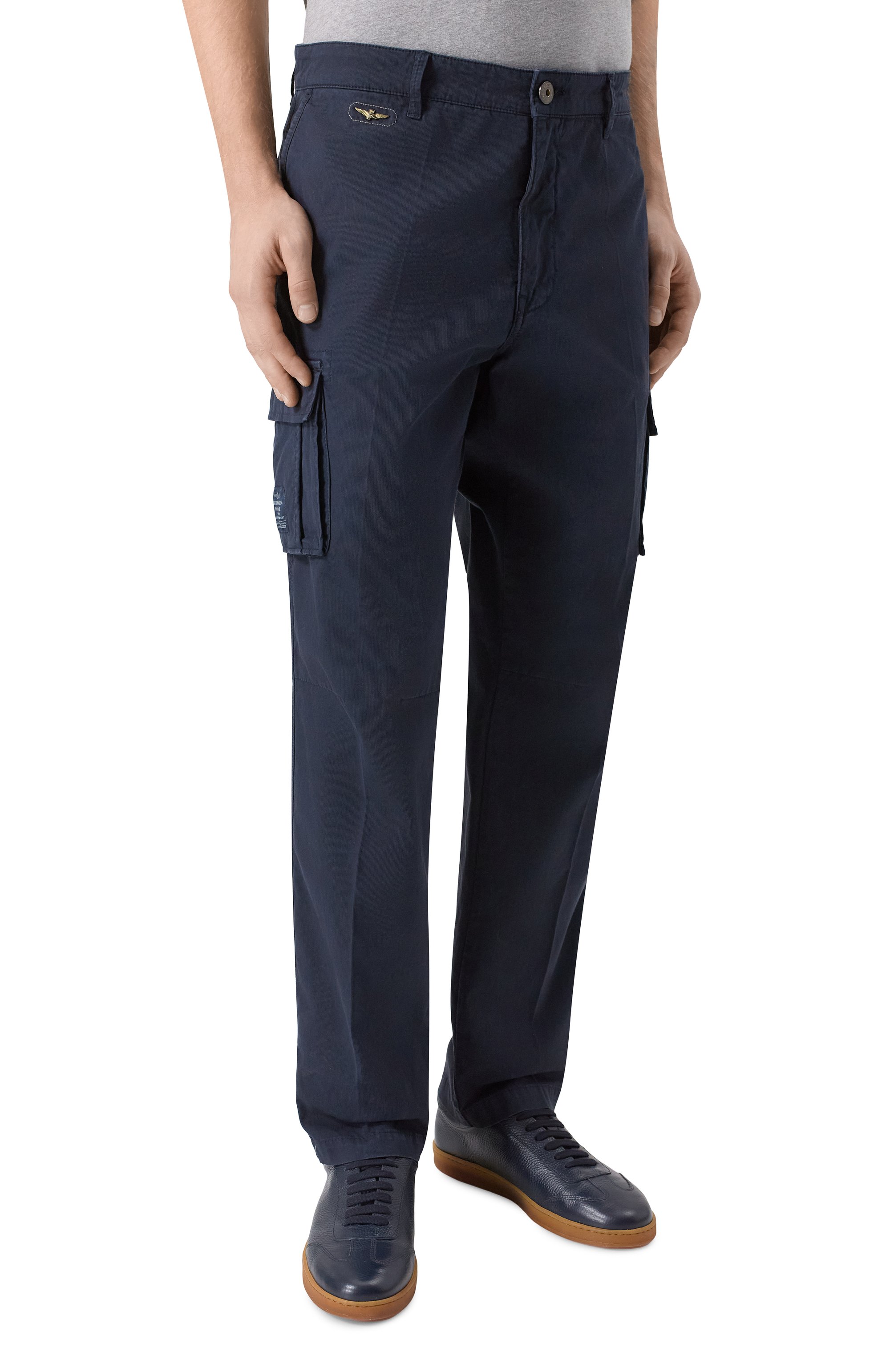 Хлопковые брюки-карго AERONAUTICA MILITARE, арт. PA1329UCT02443_001, фото 3