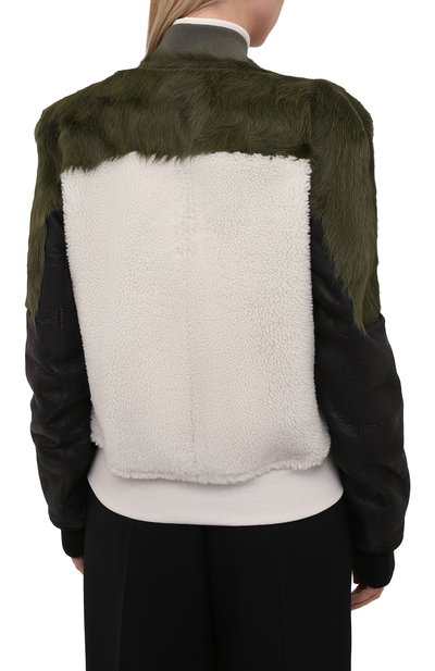 Дубленка RICK OWENS разноцветного цвета по цене 325000 руб., арт. RP02A7734/C0MB03, фото 4 Дубленка RICK OWENS, арт. RP02A7734/C0MB03, фото 4