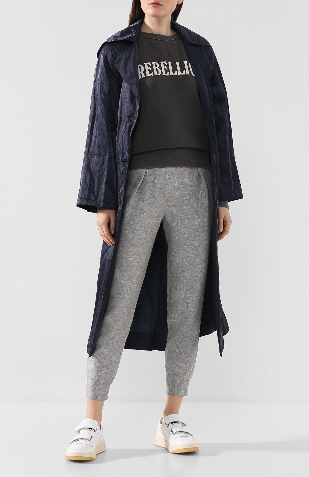 Хлопковый свитшот ISABEL MARANT ETOILE, арт. SW0089-20P037E/RISE, фото 2