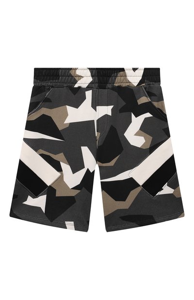 Хлопковые шорты NEIL BARRETT KIDS, арт. 33615, фото 1