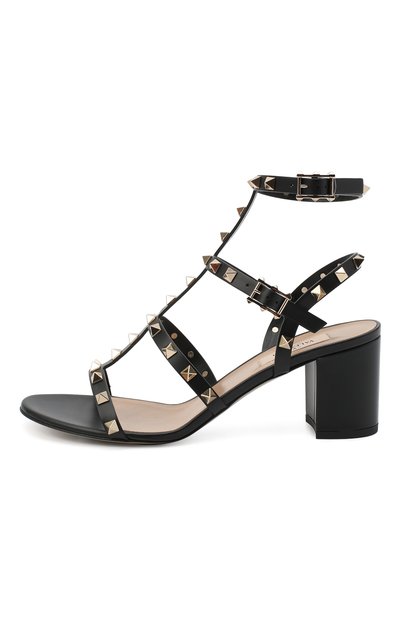 Кожаные босоножки rockstud VALENTINO, арт. VW2S0491/VBP, фото 3