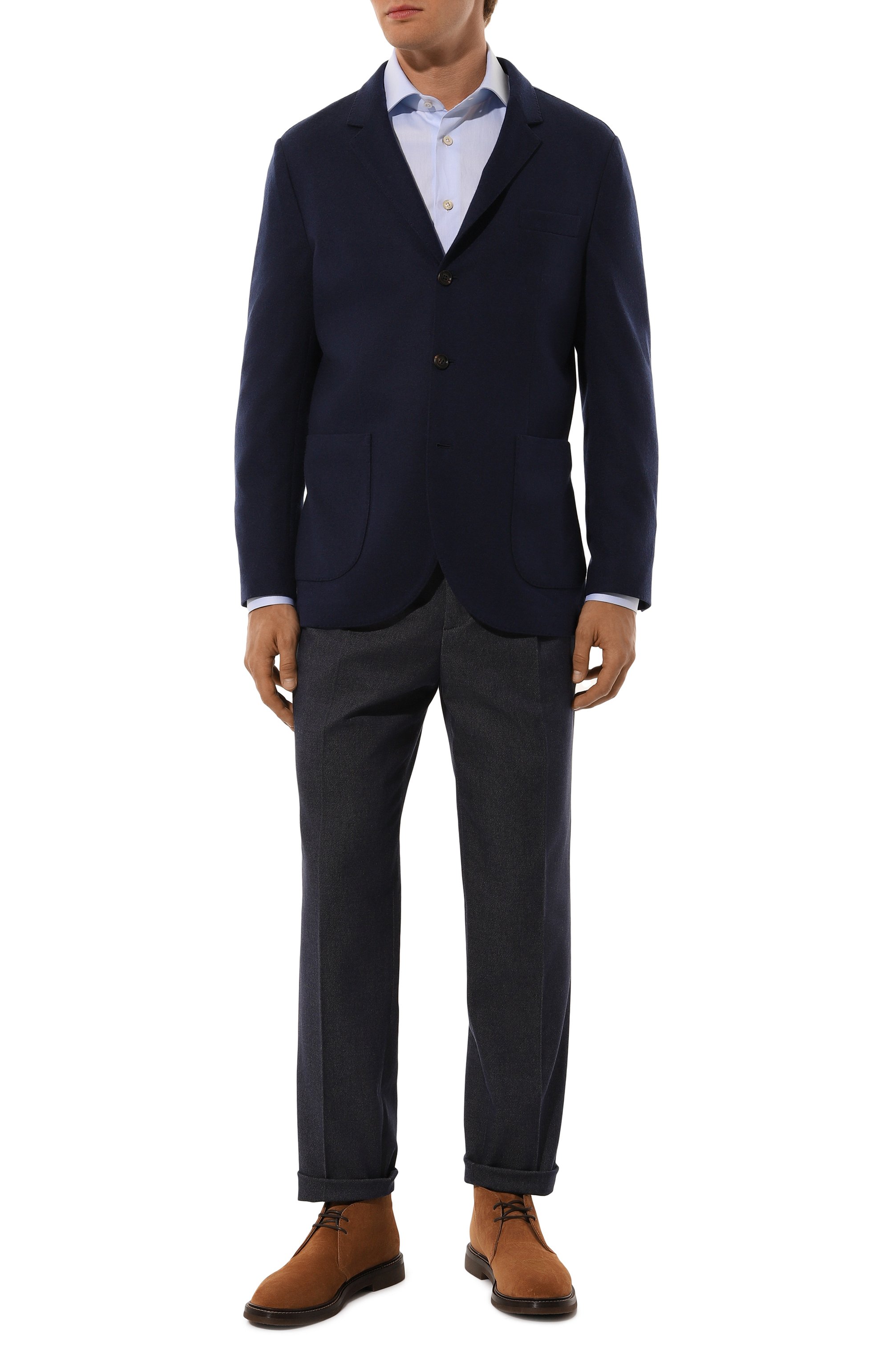 Хлопковая сорочка KITON, арт. UCIH0614602, фото 2