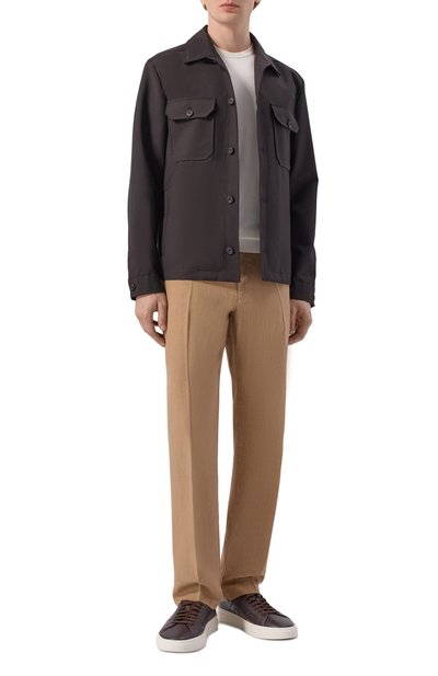 Льняные брюки 120% LINO, арт. 33ALIM299M/0253/000, фото 2