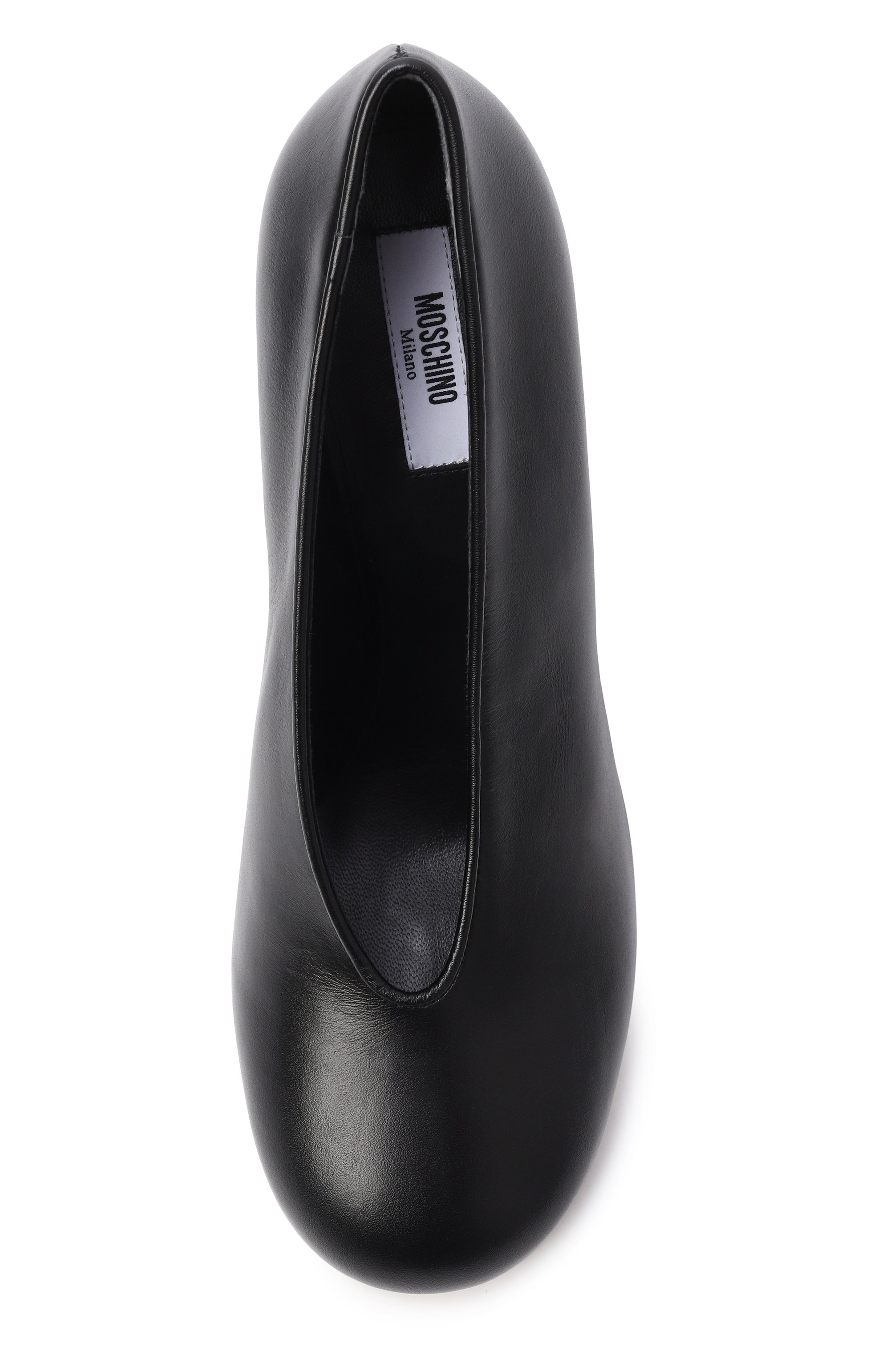 Кожаные туфли MOSCHINO, арт. MA1006AC10/MF0, фото 6