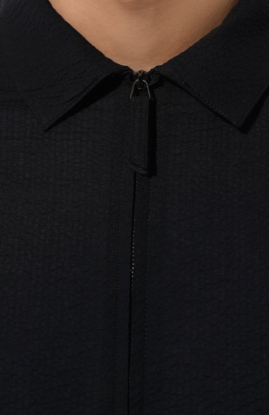 Хлопковая рубашка Giorgio Armani 8WGCCZ5H/TZ272 Синий  8WGCCZ5H/TZ272 Фото 5