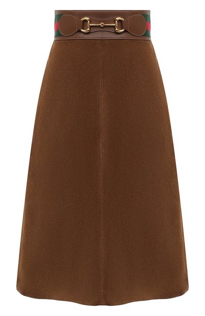 Замшевая юбка GUCCI, арт. 626888/XNAK3, фото 1