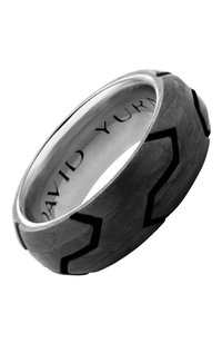 Кольцо DAVID YURMAN бесцветного цвета по цене 95450 руб., арт. R15602MSSBFG, фото 1 Кольцо DAVID YURMAN, арт. R15602MSSBFG, фото 1