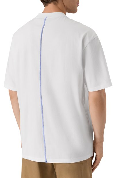 Хлопковая футболка HUGO BLUE, арт. 50544182, фото 4