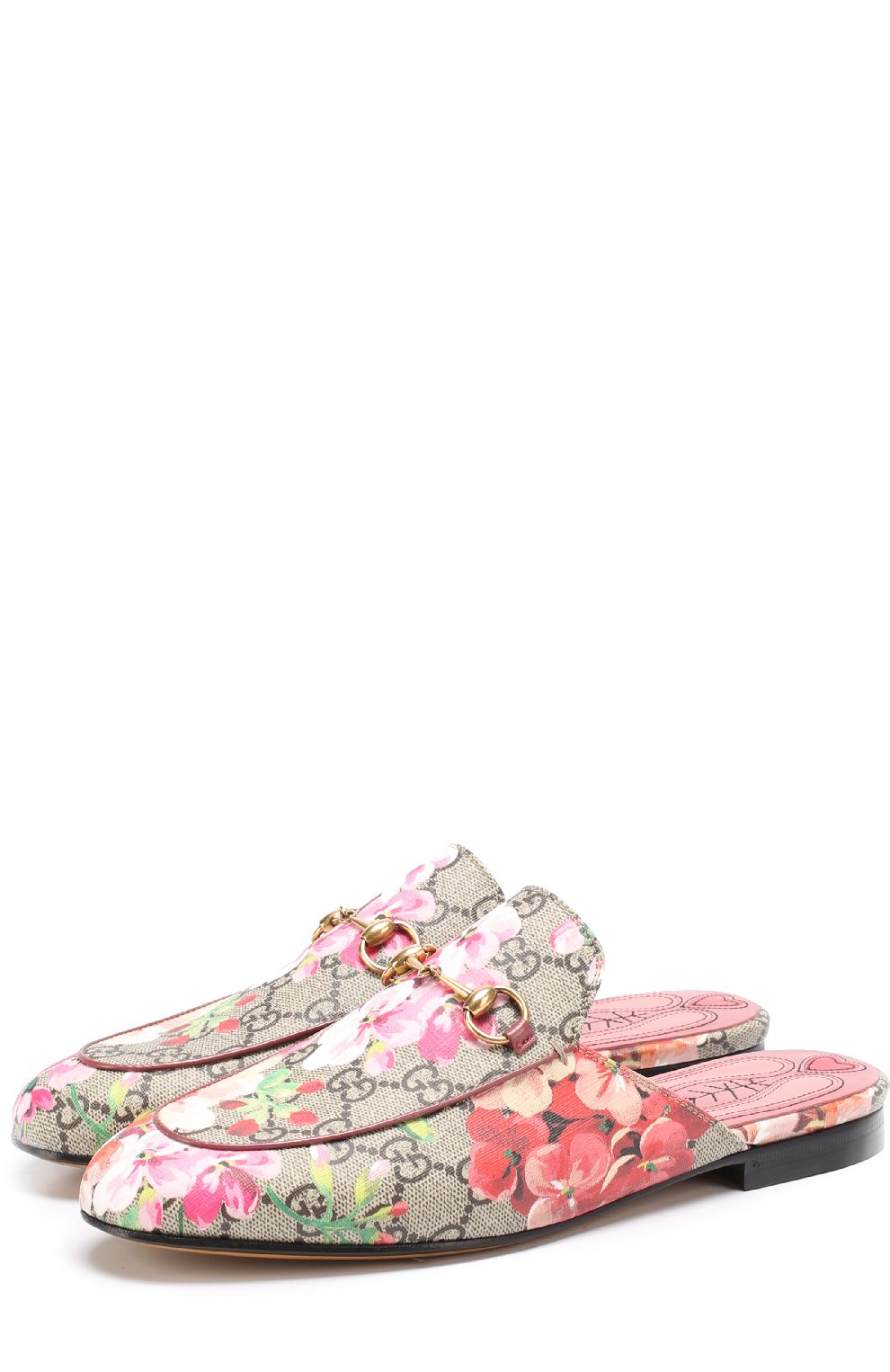 Сабо princetown из текстиля с принтом GUCCI, арт. 432772/KU2P0, фото 1