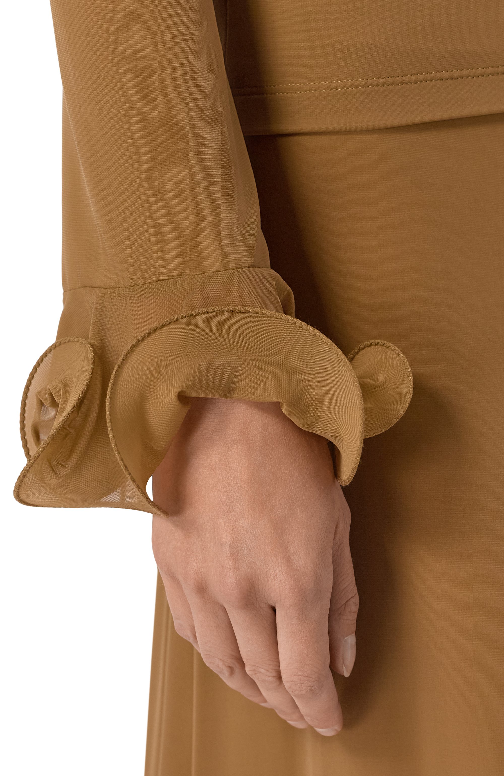 Топ MOSCHINO коричневого цвета по цене 79950 руб., арт. A1203/5535, фото 5 Топ MOSCHINO, арт. A1203/5535, фото 5