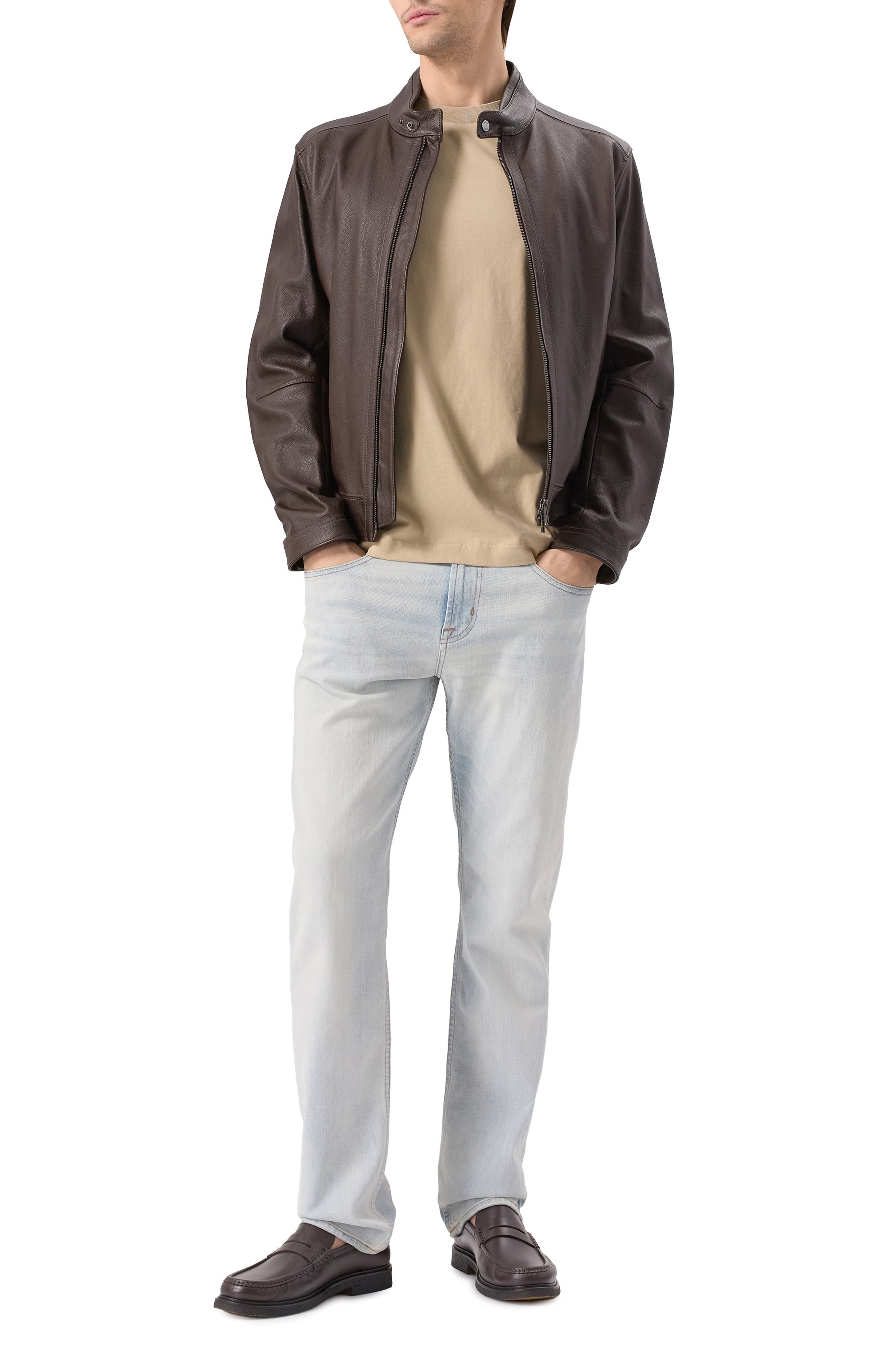 Кожаные пенни-лоферы kope BOSS, арт. 50536230, фото 2