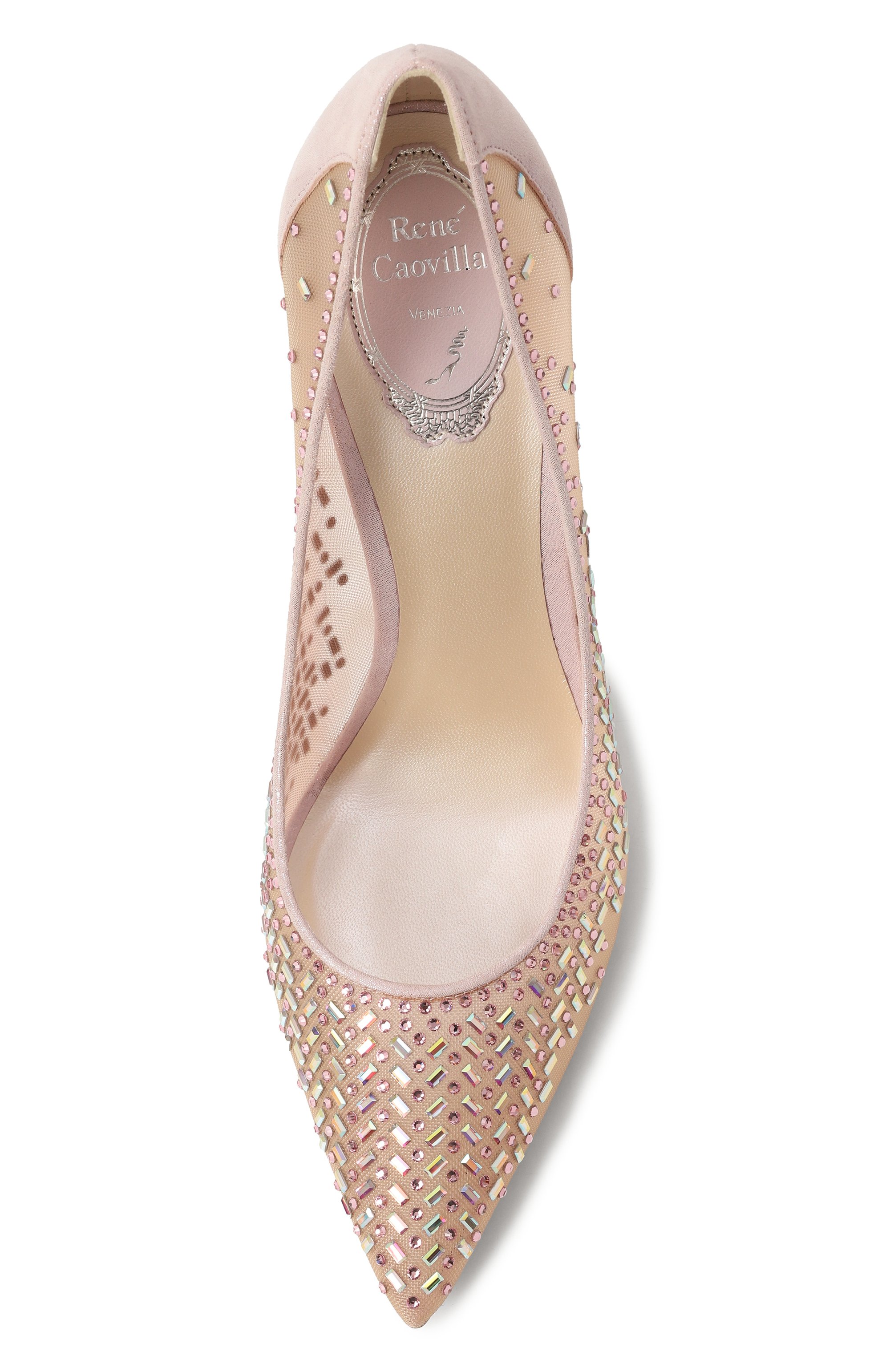 Текстильные туфли RENE CAOVILLA, арт. C11070-100/WW01, фото 6
