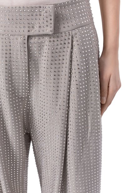 Брюки с отделкой стразами PINKO, арт. 103549/A287, фото 5