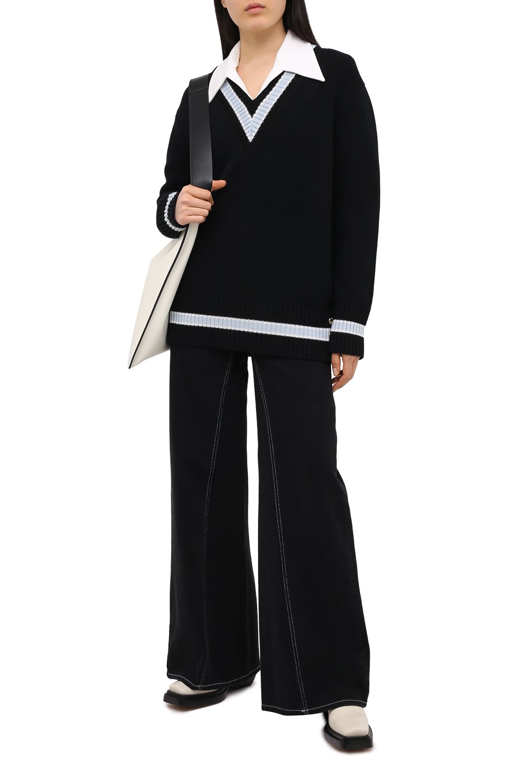 Шерстяной свитер BURBERRY, арт. 8036072, фото 2