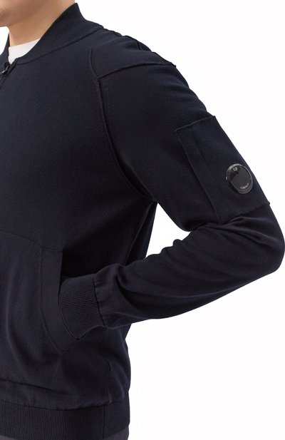 Хлопковый кардиган C.P. COMPANY, арт. 18CMKN084A004037A, фото 5