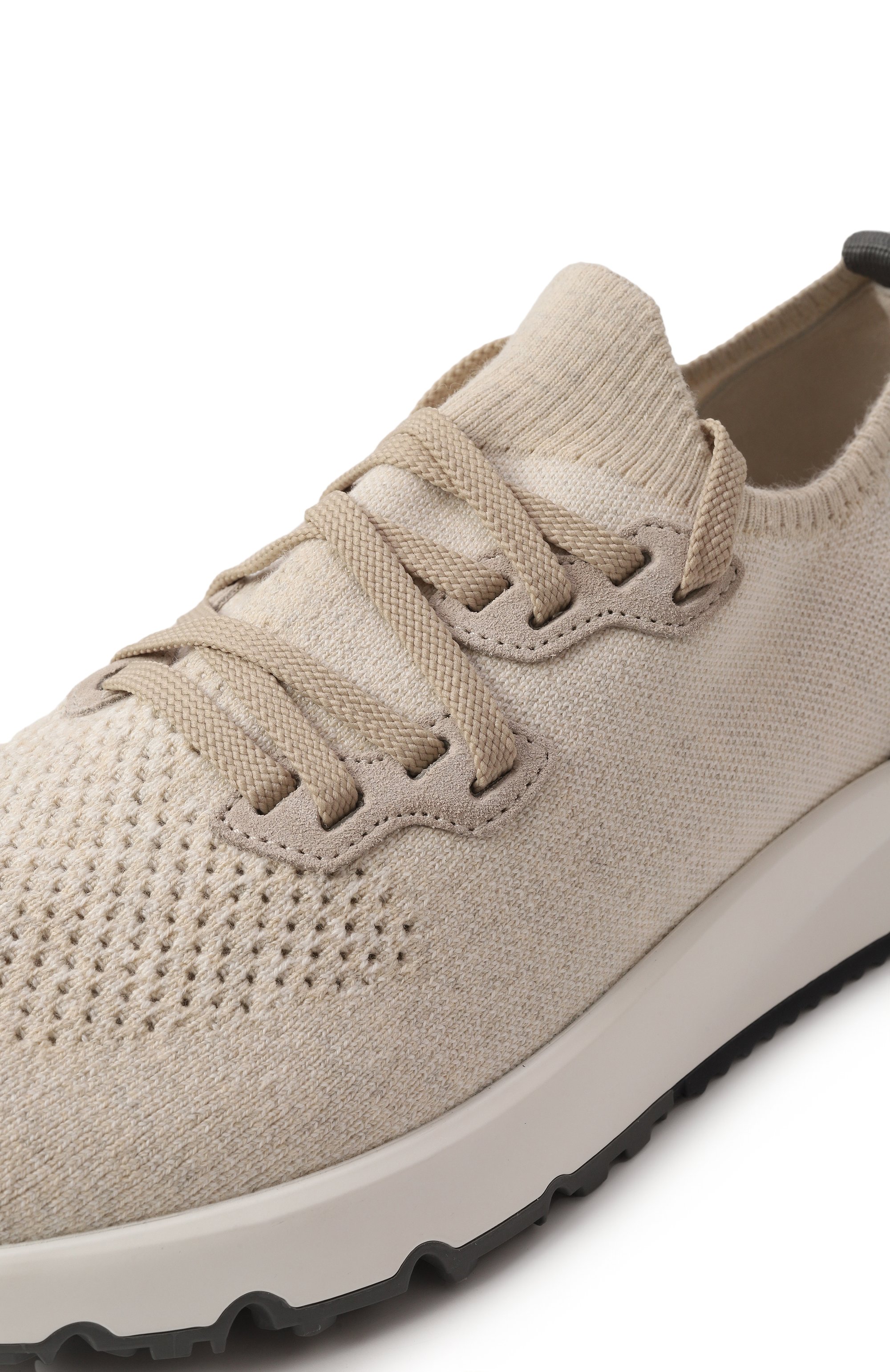 Текстильные кроссовки BRUNELLO CUCINELLI, арт. MZUKIB2051, фото 7