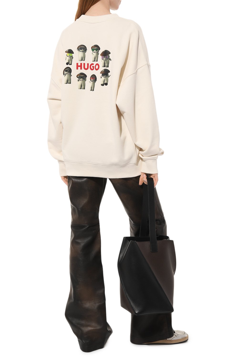 Хлопковый свитшот HUGO, арт. 50492810, фото 2
