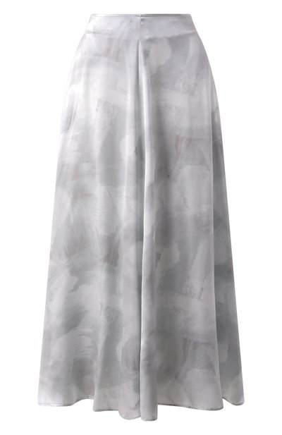 Женская атласная юбка KITON, арт. D58208K0926E02