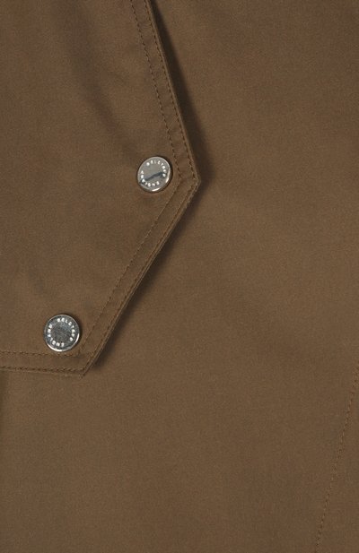 Асимметричная парка с капюшоном BELSTAFF хаки цвета по цене 58500 руб., арт. 72030074, фото 3 Асимметричная парка с капюшоном BELSTAFF, арт. 72030074, фото 3