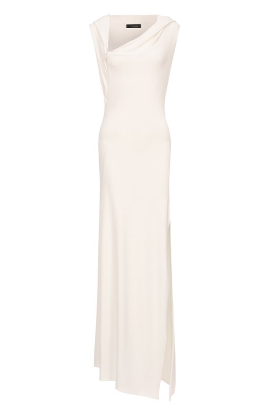 Платье из вискозы Mugler 25F1R017796026 Белый 25F1R017796026