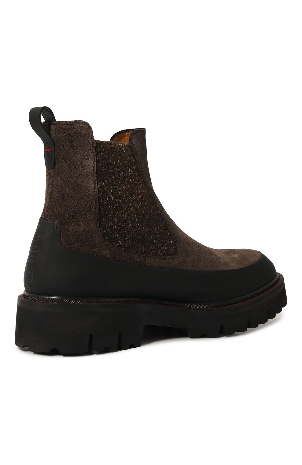 Замшевые челси KITON, арт. USSA195N0112506, фото 5