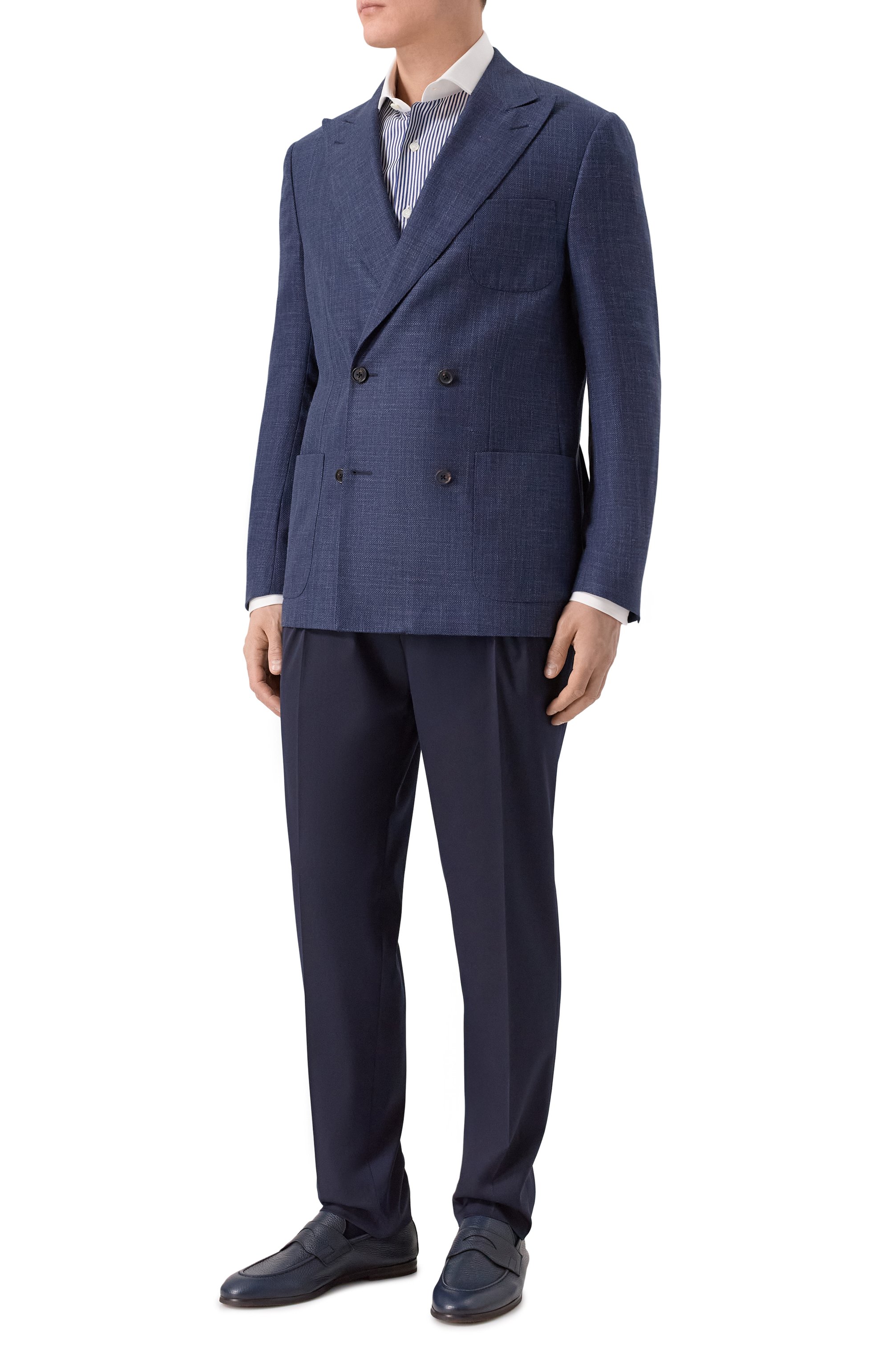 Хлопковая сорочка ALESSANDRO GHERARDI, арт. BR1-3G-7T/1049, фото 2