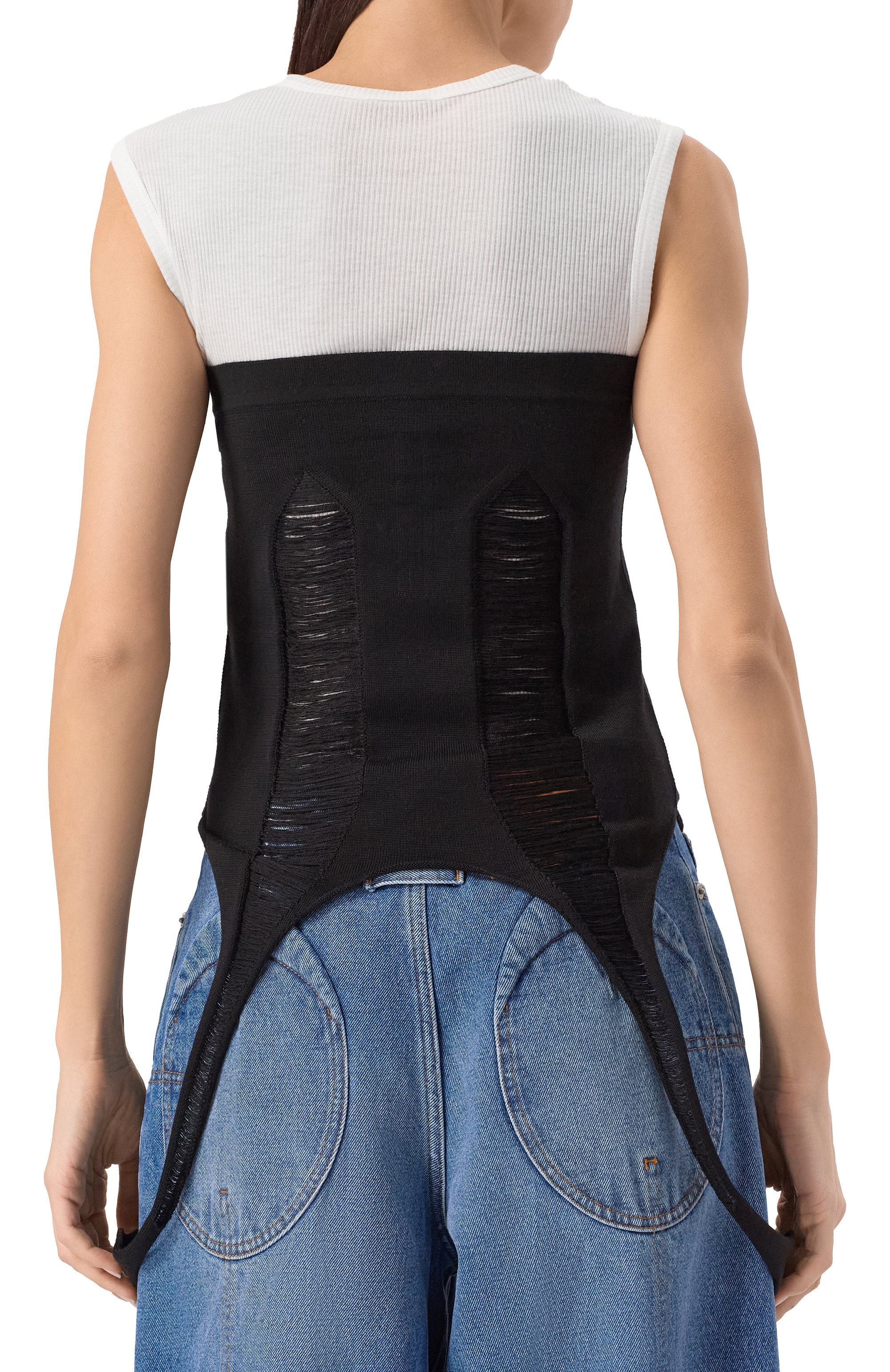 Шерстяной топ RICK OWENS, арт. R001E7618/KGRIDM, фото 4