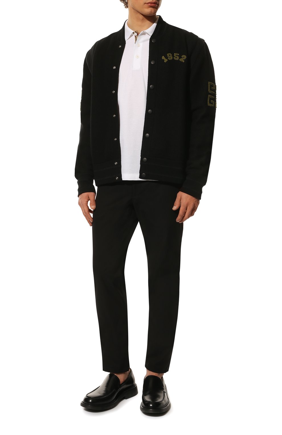 Хлопковое поло BURBERRY, арт. 8014005, фото 2