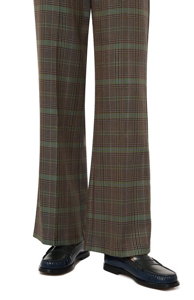 Кожаные пенни-лоферы TOD’S темно-синего цвета по цене 75600 руб., арт. XXW34L0I010/SHC, фото 3 Кожаные пенни-лоферы TOD’S, арт. XXW34L0I010/SHC, фото 3