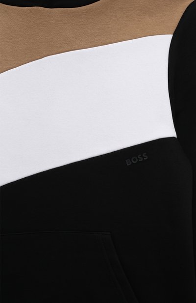 Хлопковое худи BOSS, арт. J25Q21/14A-16A, фото 3