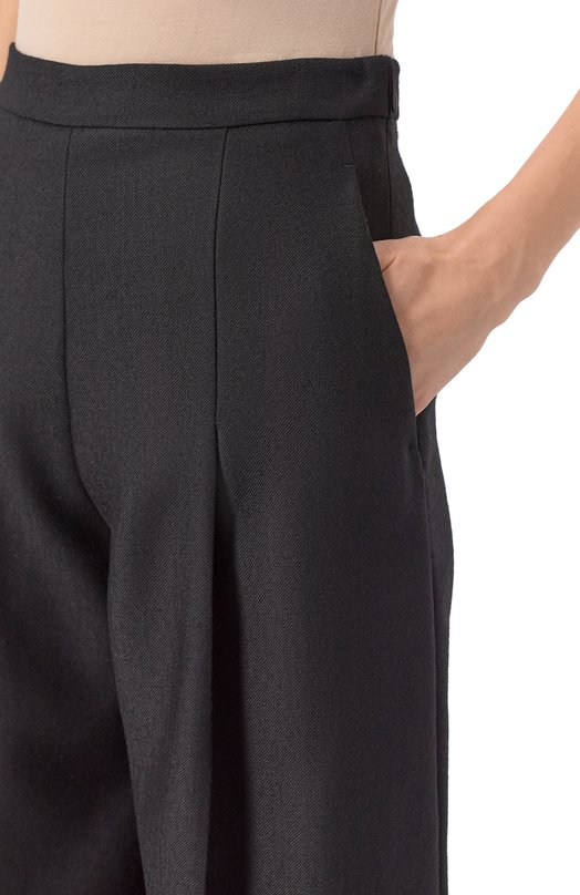 Шерстяные брюки Giambattista Valli 25FWPVCA3181/14STE Чёрный  25FWPVCA3181/14STE Фото 5