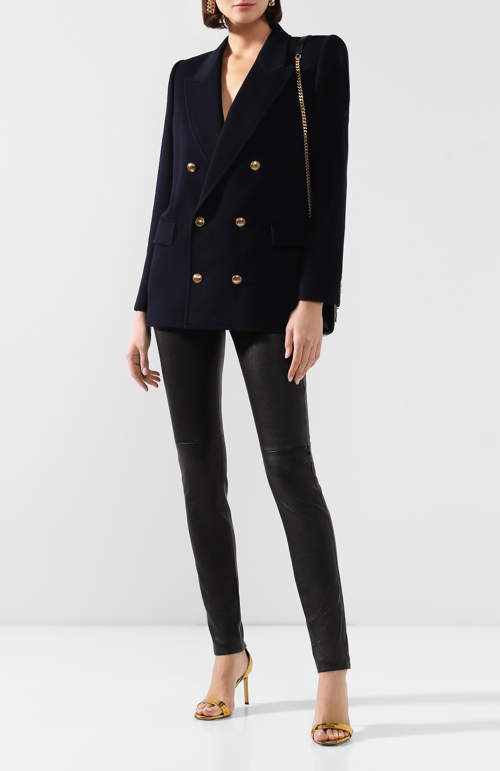 Шерстяной жакет SAINT LAURENT, арт. 620613/Y3A43, фото 2