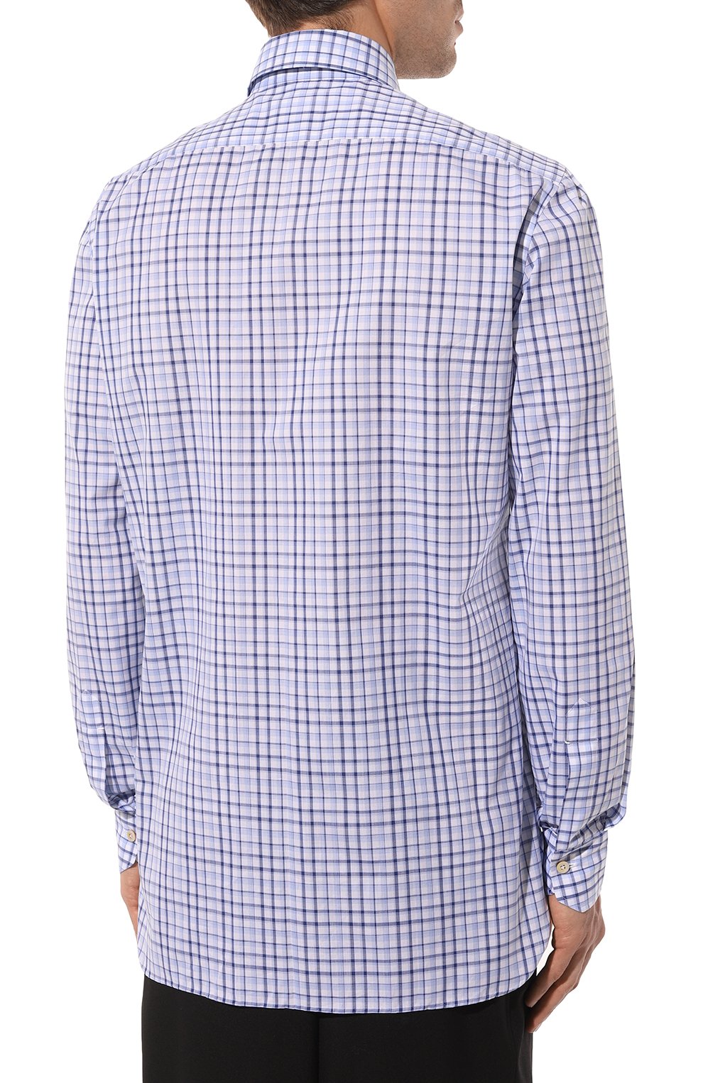 Хлопковая рубашка KITON, арт. UCIH08879, фото 4