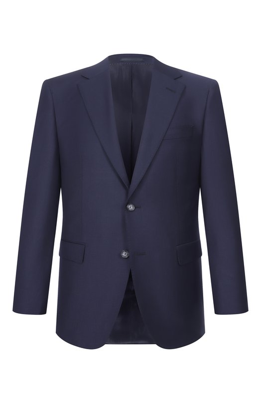 Шерстяной пиджак BOSS Camel 50509910 Синий 50509910