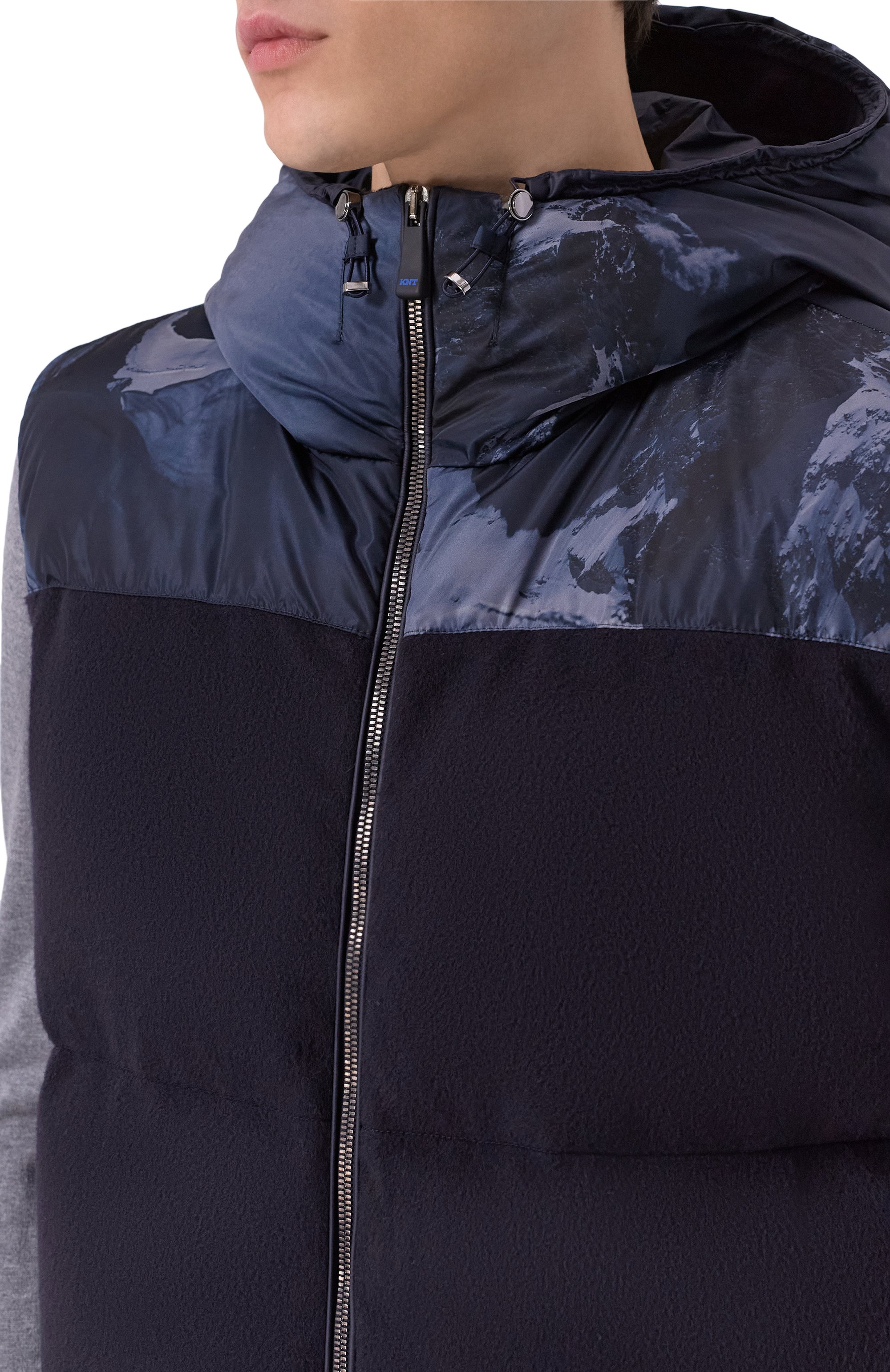 Пуховый жилет KITON, арт. UGK140K0258H02, фото 5