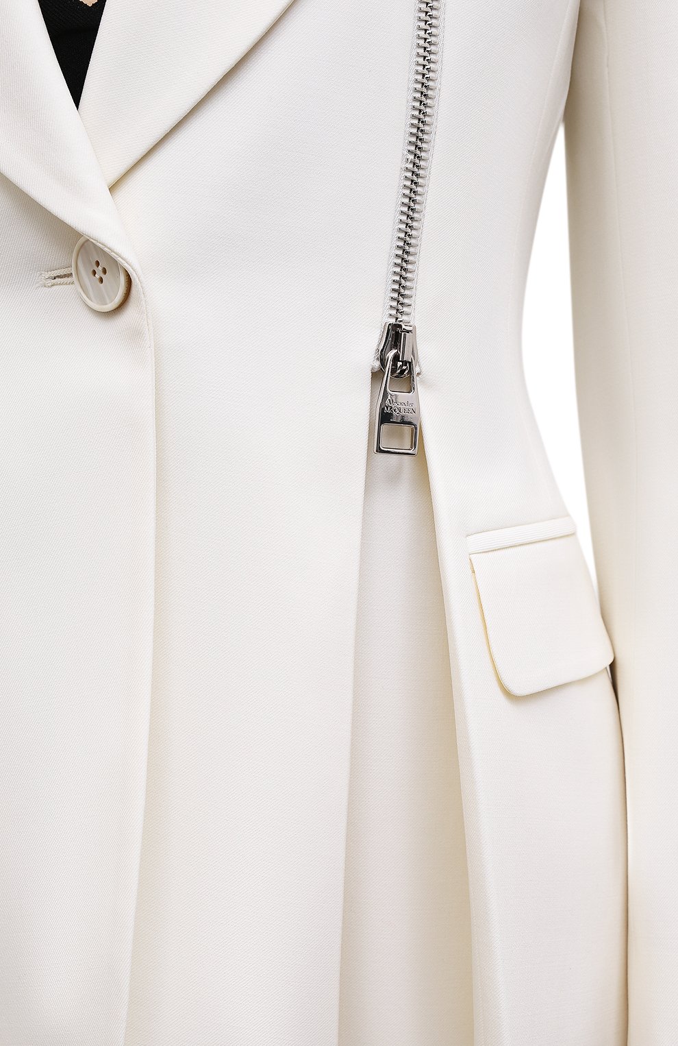 Шерстяной жакет ALEXANDER MCQUEEN, арт. 687400/QJACA, фото 5