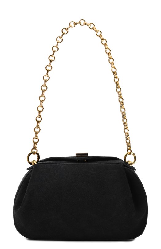 Сумка Oyster Clutch mini Yuzefi 0YSTER CLUTCH MINI/SUEDE Чёрный 0YSTER CLUTCH MINI/SUEDE