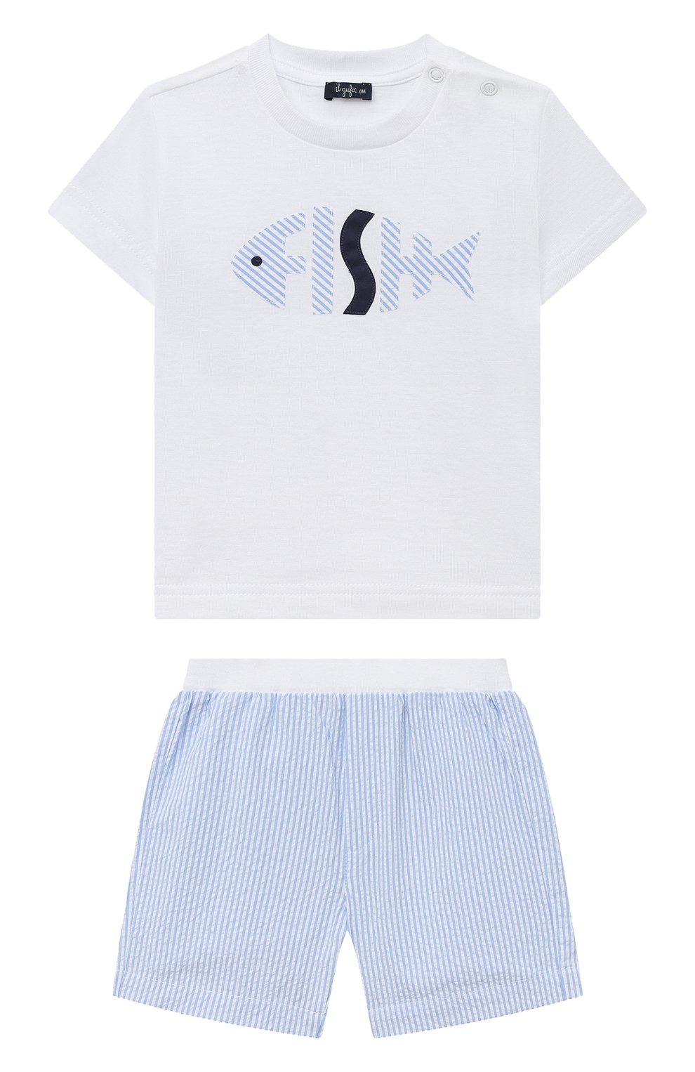 Комплект из футболки и шорт IL GUFO, арт. P23DP417C1078/12M-18M, фото 1