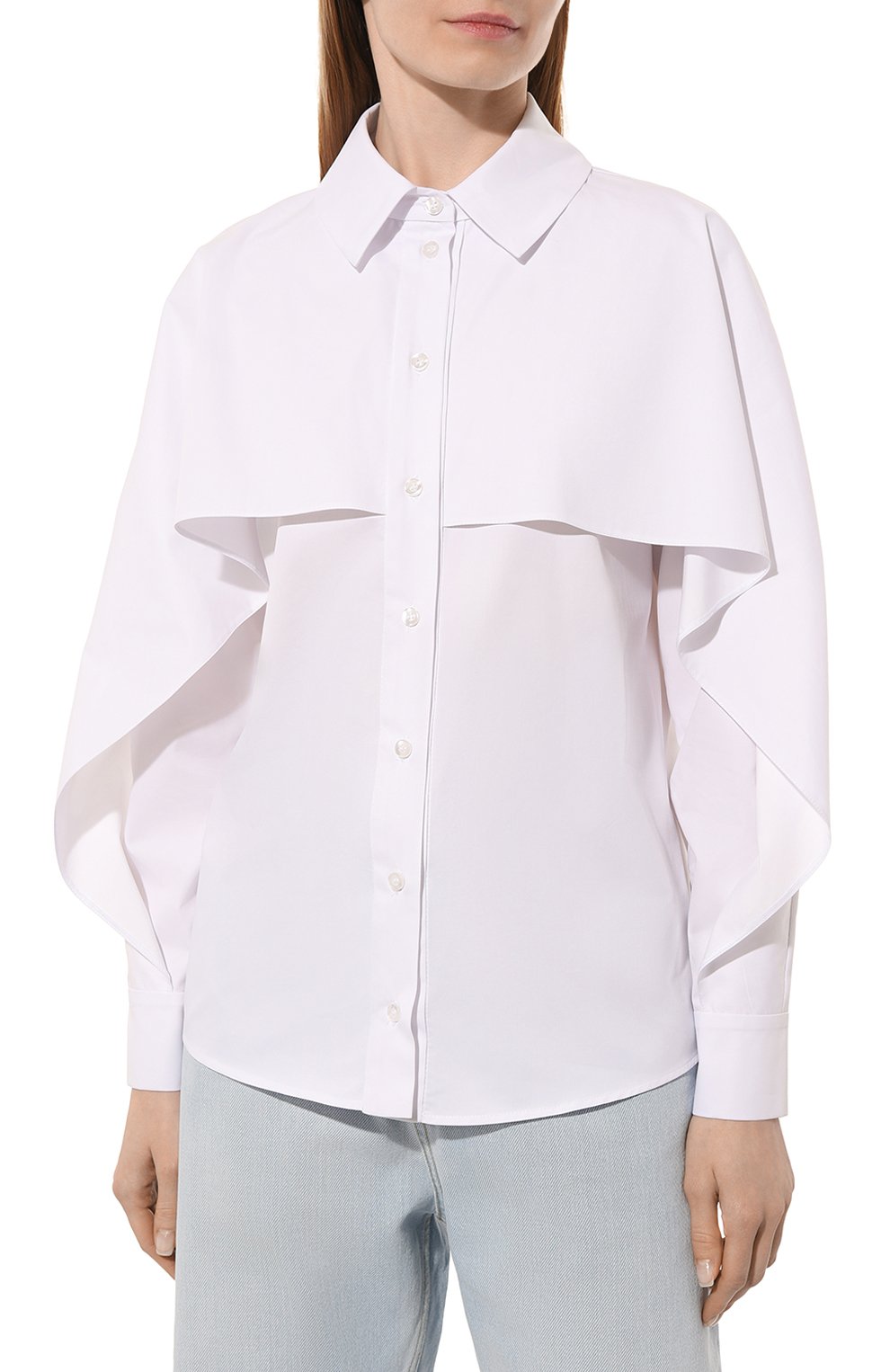 Хлопковая рубашка VICTORIA ANDREYANOVA, арт. A-SS23-2395, фото 3
