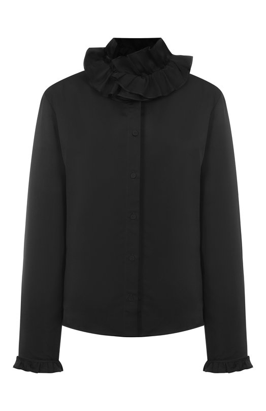 Блузка из вискозы Jil Sander J01DL0163/J65022 Чёрный J01DL0163/J65022