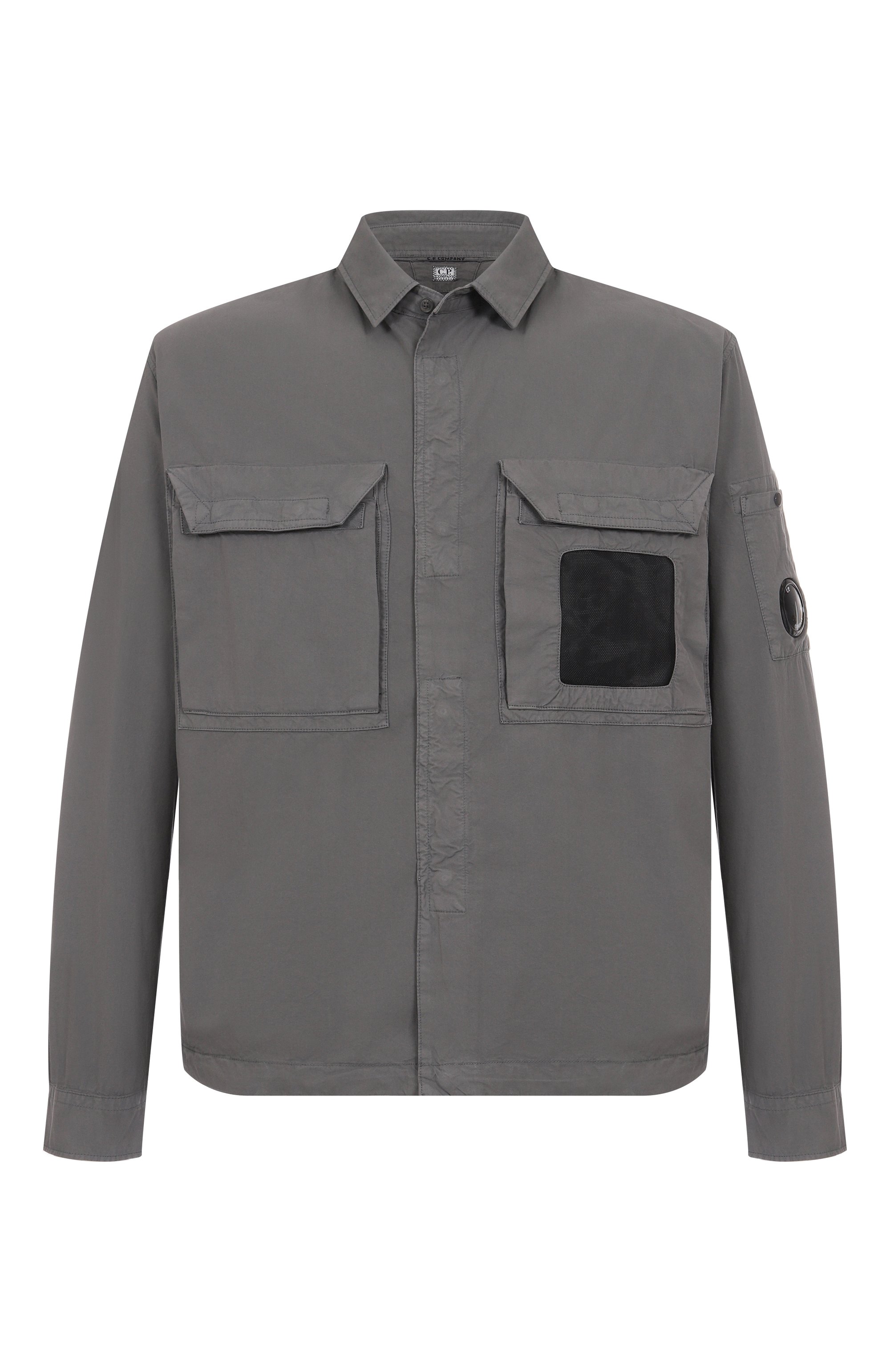 Хлопковая рубашка C.P. COMPANY, арт. 18CM0S142A110143G, фото 1