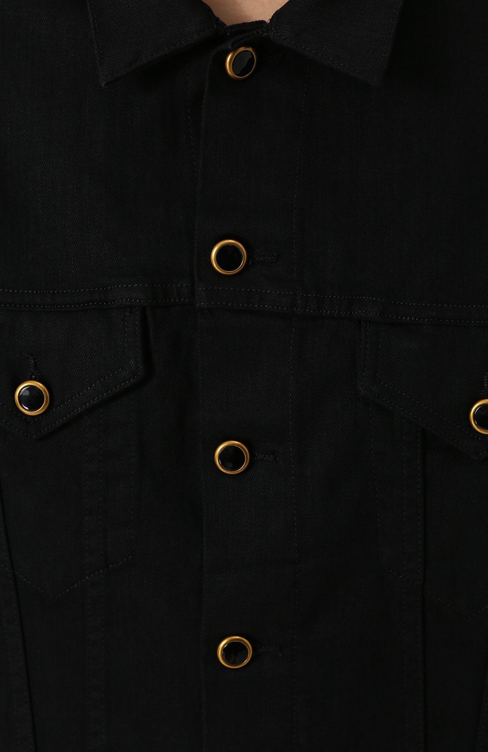 Джинсовая куртка прямого кроя KHAITE, арт. 1005-002/W900, фото 5