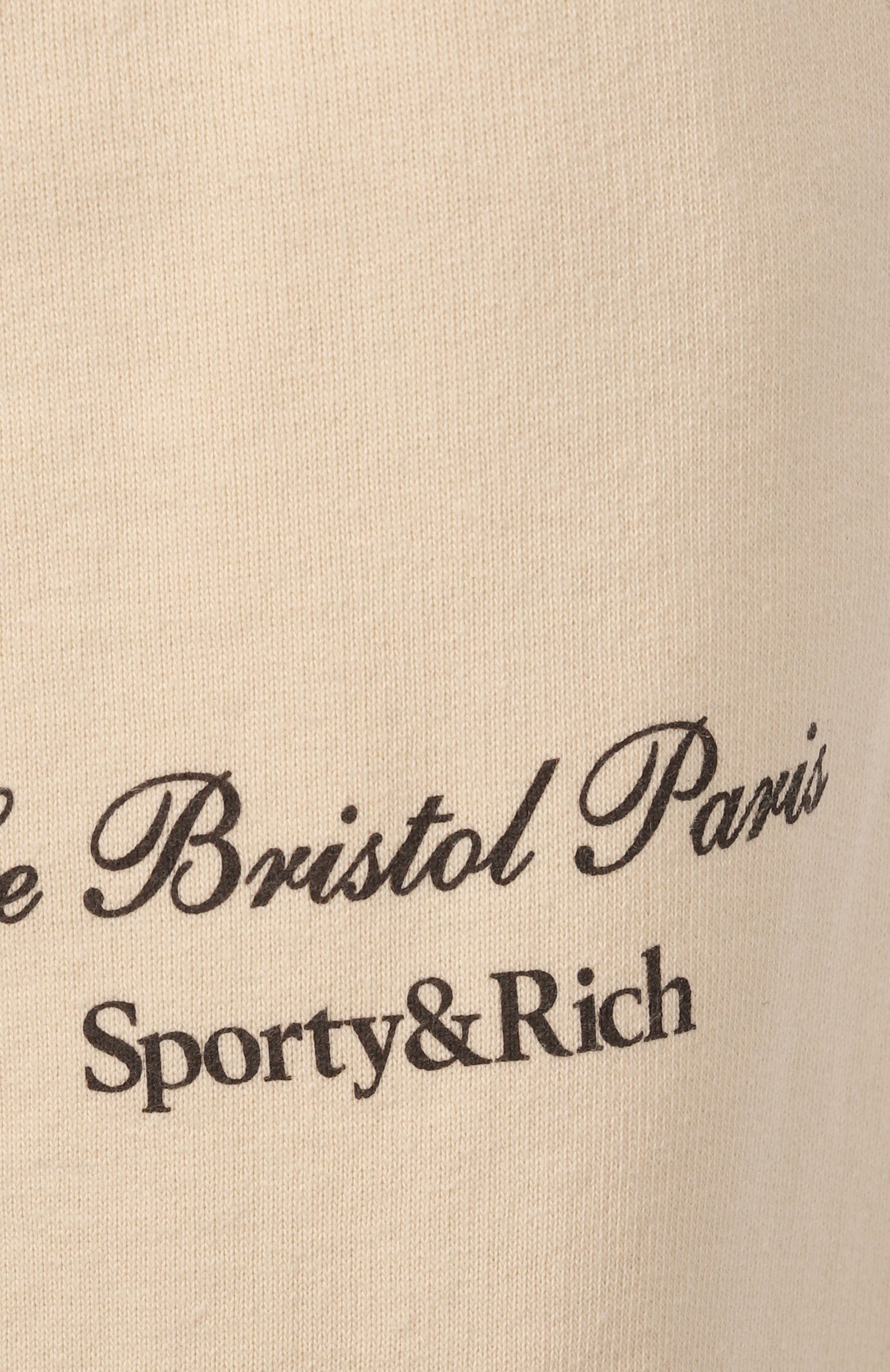 Хлопковые джоггеры sporty & rich x le bristol paris SPORTY AND RICH, арт. PA036517619CR01, фото 6